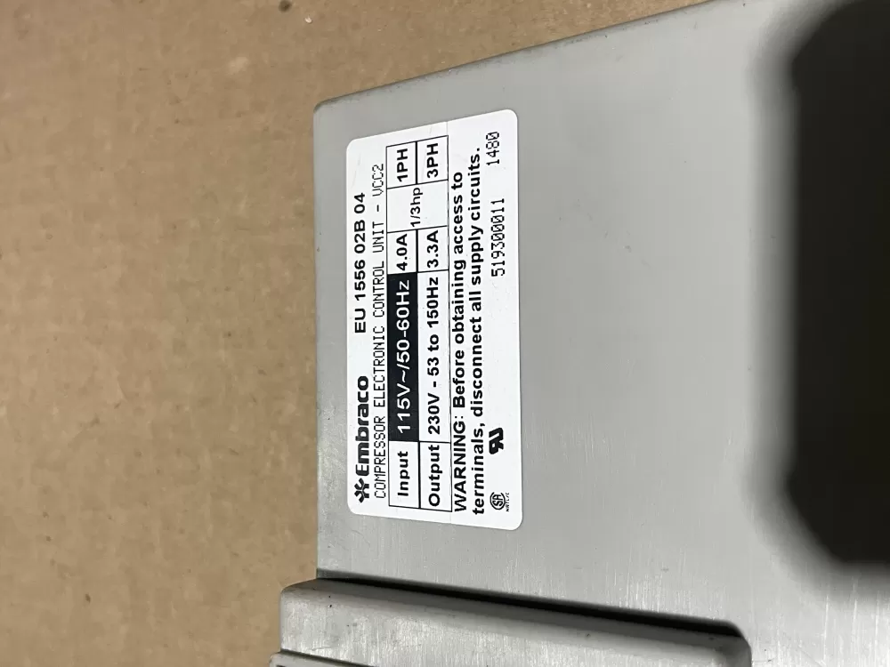 Whirlpool 519300011 Refrigerator Inverter Control Board AZ77724 | Wmv636