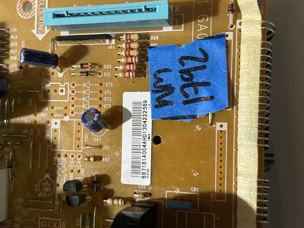 LG 687181A004A P1 6A004 Microwave Control Board 687181a004 AZ200667 | Wm1792