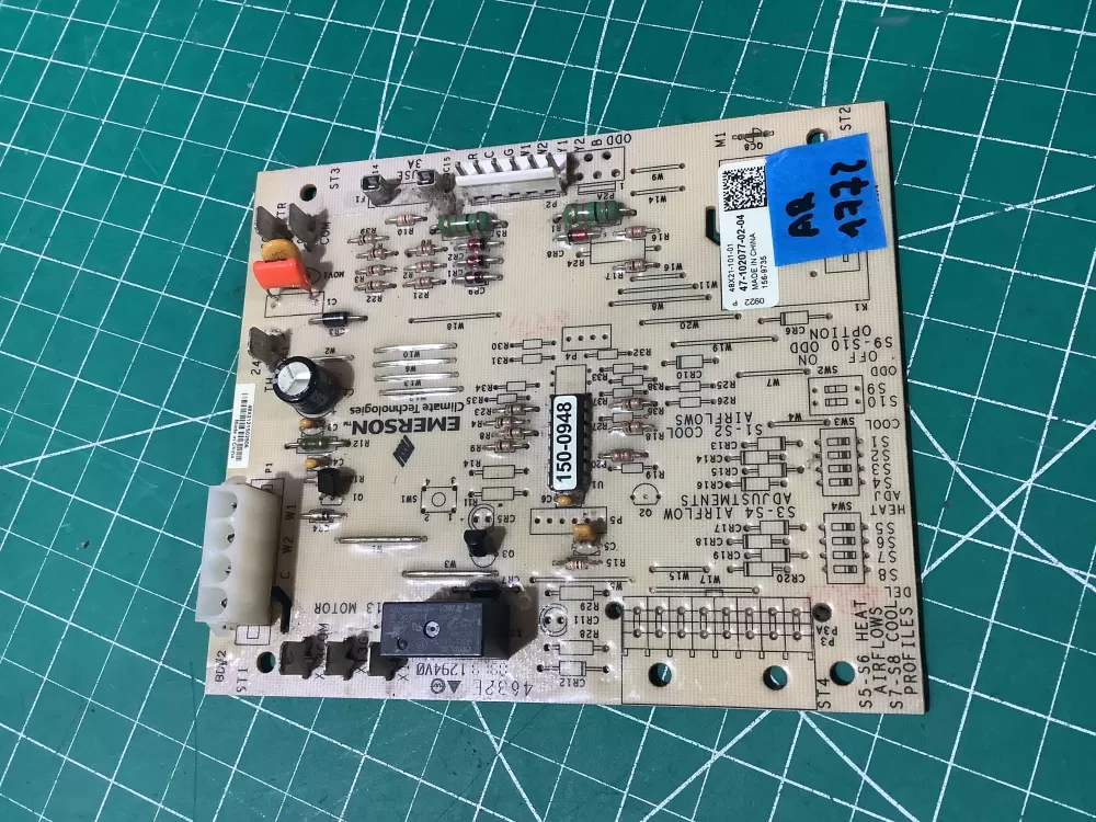 Rheem Air Handler Control Board 47-102077-02-04 156-9735 AZ190492 | AR1772