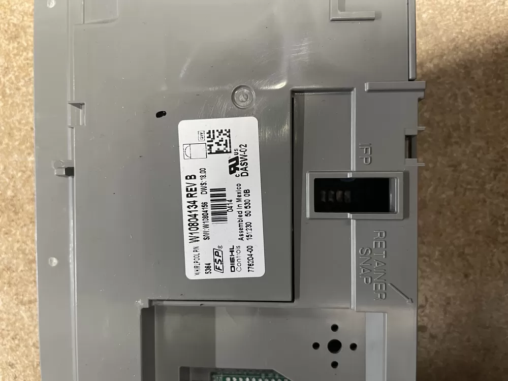 Whirlpool Kenmore Amana W10817268 Dishwasher Control Board AZ9278 | KM1141