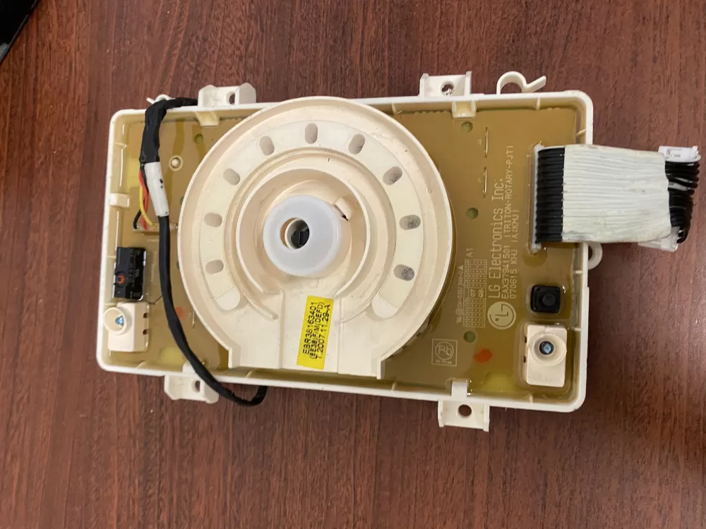 LG EBR38163401 Washer Control Board User Interface