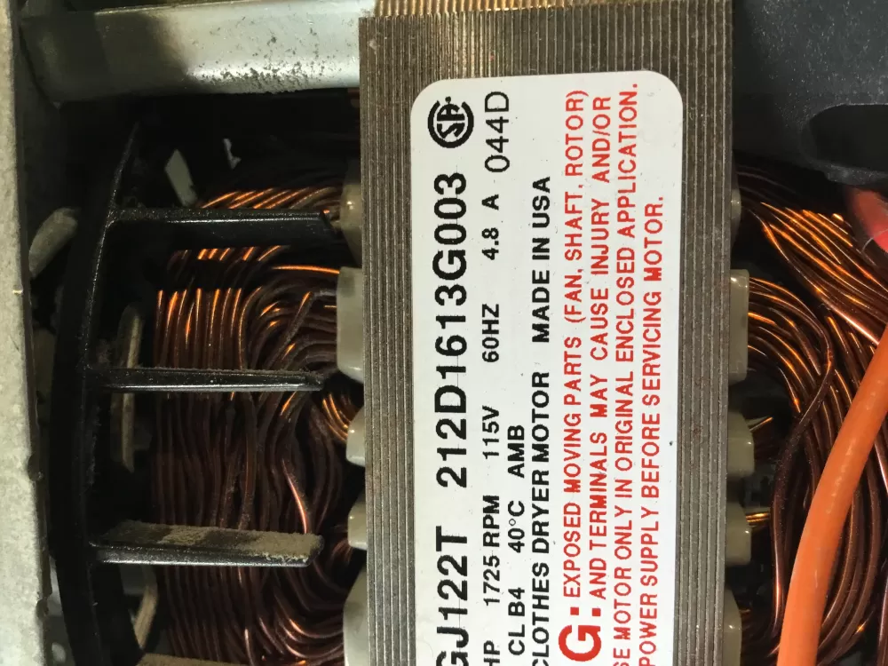 GE  Frigidaire 212D1613G003 Dryer Motor