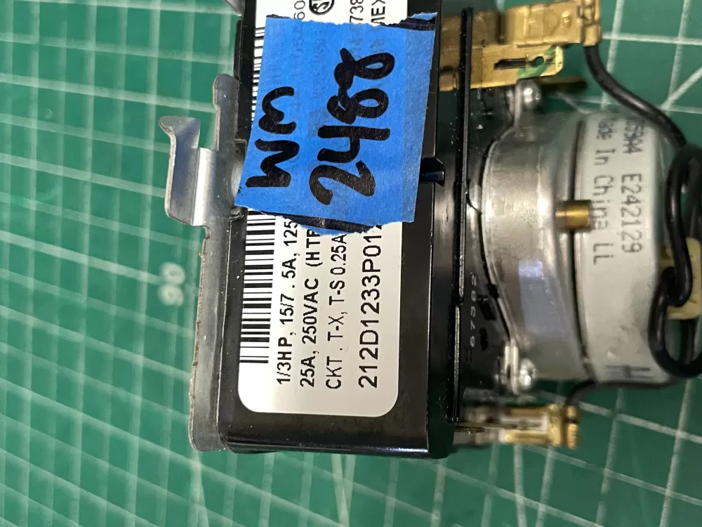 GE 212D1233P012 WE4M364 Dryer Timer AZ211971 | Wm2488