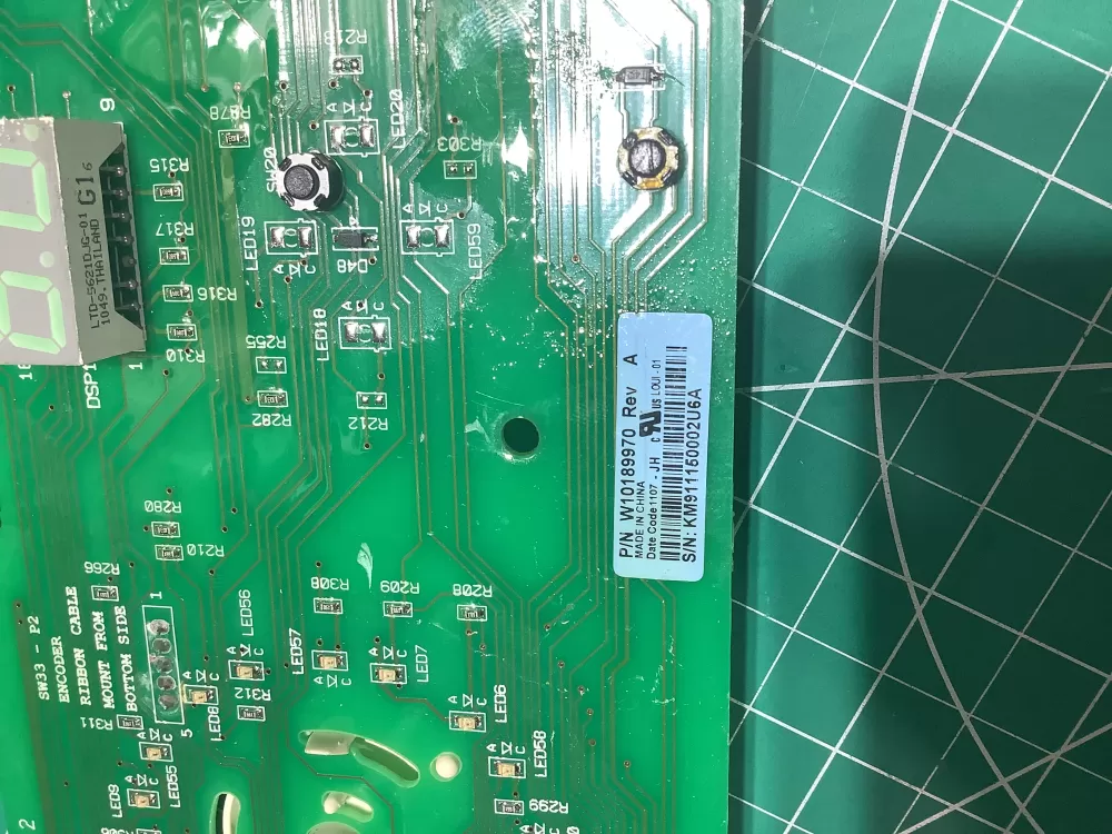 Whirlpool Kenmore W10189970 W10189963 Washer Control Board AZ168494 | BG659