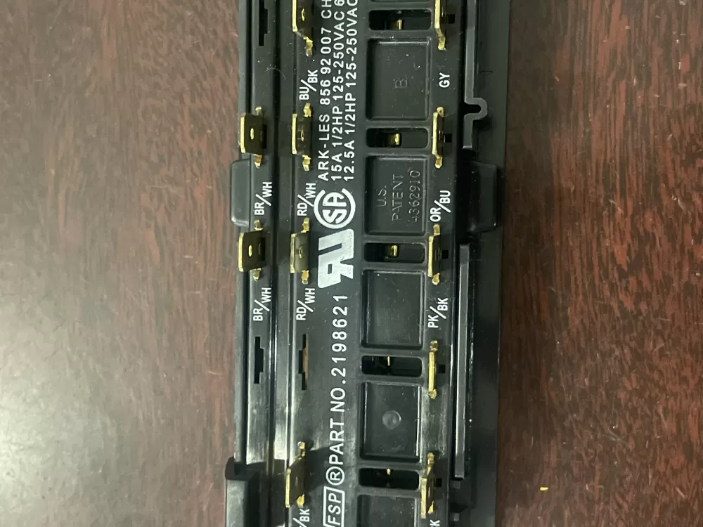 Whirlpool Maytag 2198621 Refrigerator Control Board Dispenser AZ56492 | KM2025