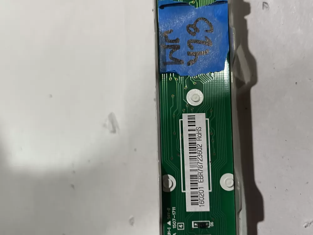 LG EBR78723602 Refrigerator User Interface Control Board AZ185667 | Wm423