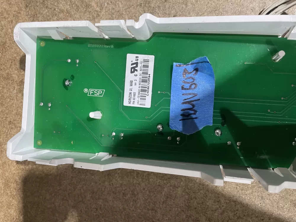 Whirlpool 8574922 Washer Control Board User Interface AZ59014 | KMV503