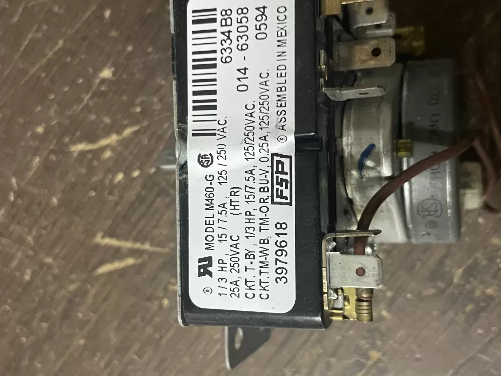 Whirlpool Amana Admiral AP6009056 3979618 3979618R Dryer Timer AZ47668 | Wm686