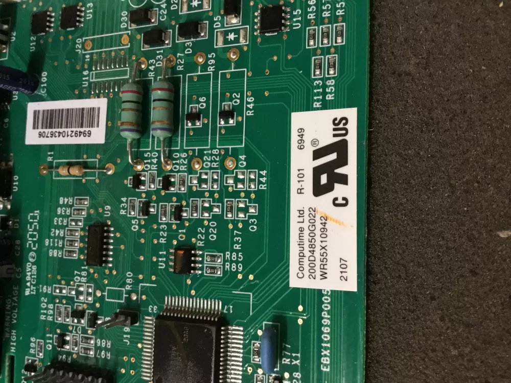GE 200D2260G008 PD00074367 AP7188100 Refrigerator Control Board AZ99814 | NR95