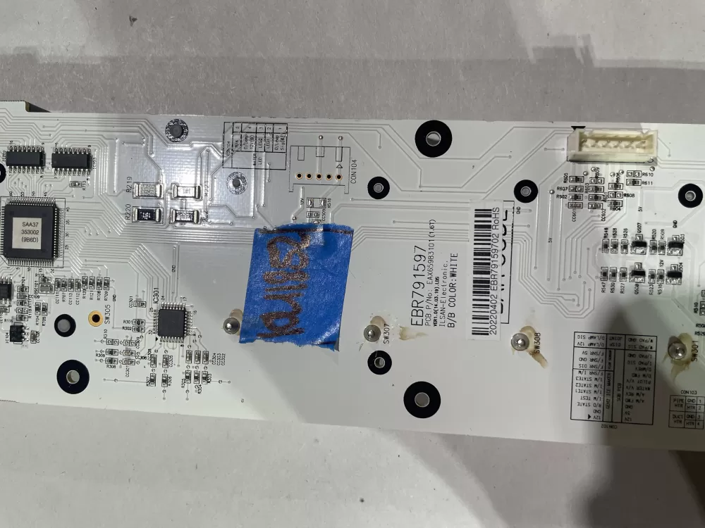 LG EBR79159704 Refrigerator Dispenser Board AZ151596 | KM1852
