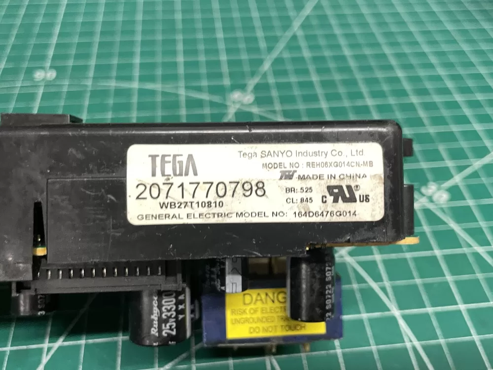 GE WB27T10810 164D6476G104 Range Control Board AZ204396 | Wmv910