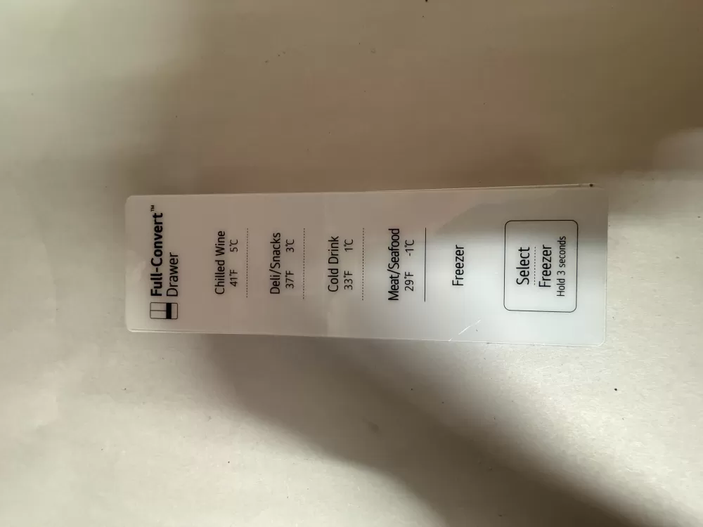 ACQ30014301 LG Refrigerator Display Cover