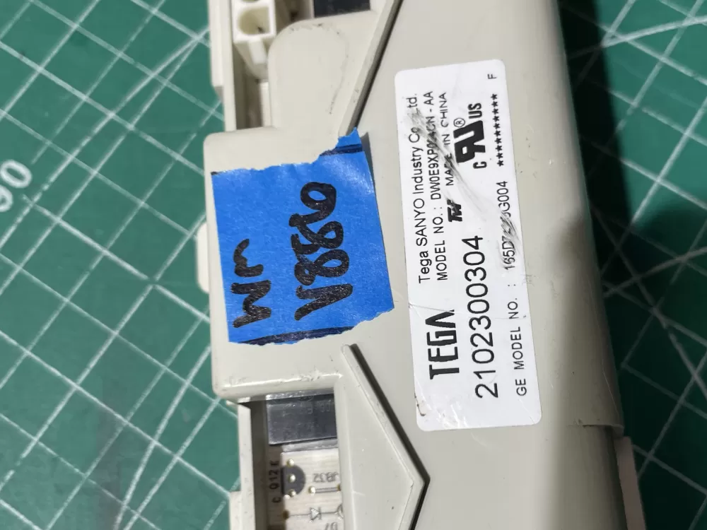 GE DW0E9XP004 Dishwasher Control Board AZ196407 | Wmv886