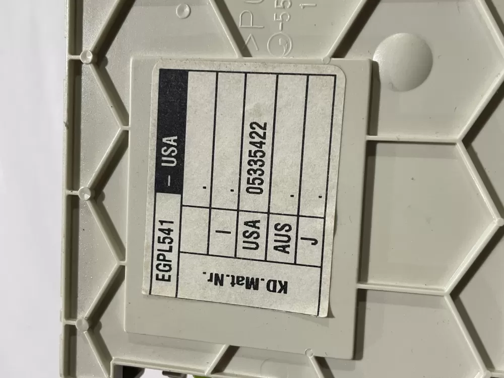 Miele Dishwasher Control Board 05335422 AZ186577 | Wm2585