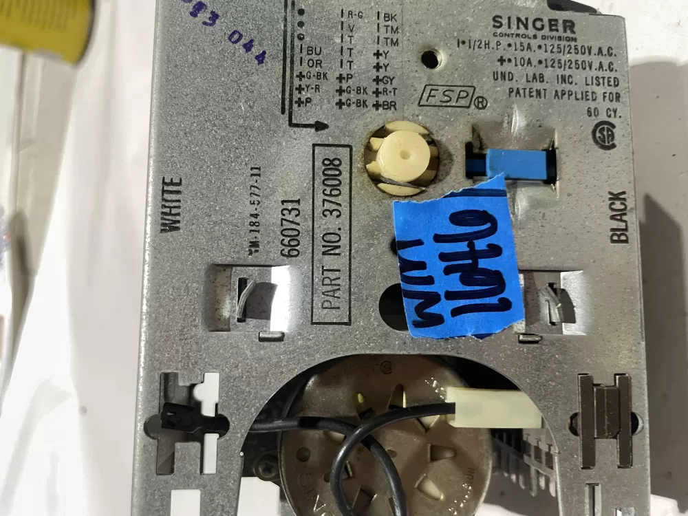 Kenmore 21013 26000378133 376008 376011 378133 Washer Timer AZ126223 | Wm1646