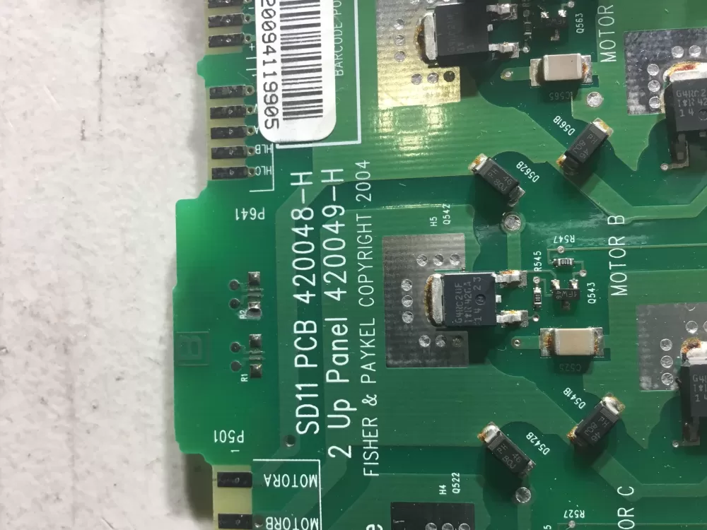 Fisher & Paykel 420048 420049 Washer Main Control Board AZ44923 | NR1681