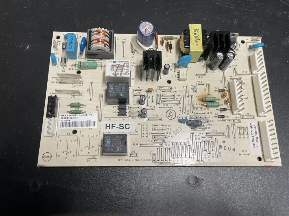 GE 200D49742G004 WR55X10996 Refrigerator Control Board  AZ11718 | 628