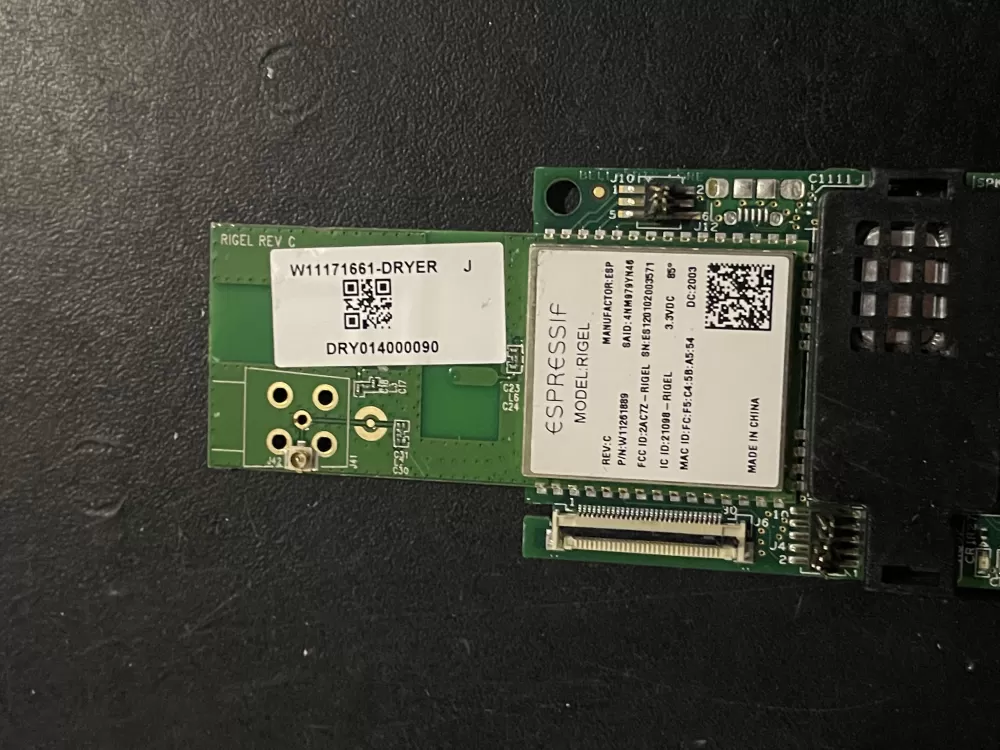 Whirlpool W11261889 Washer Or Dryer Bluetooth Control Board AZ27116 | KM132