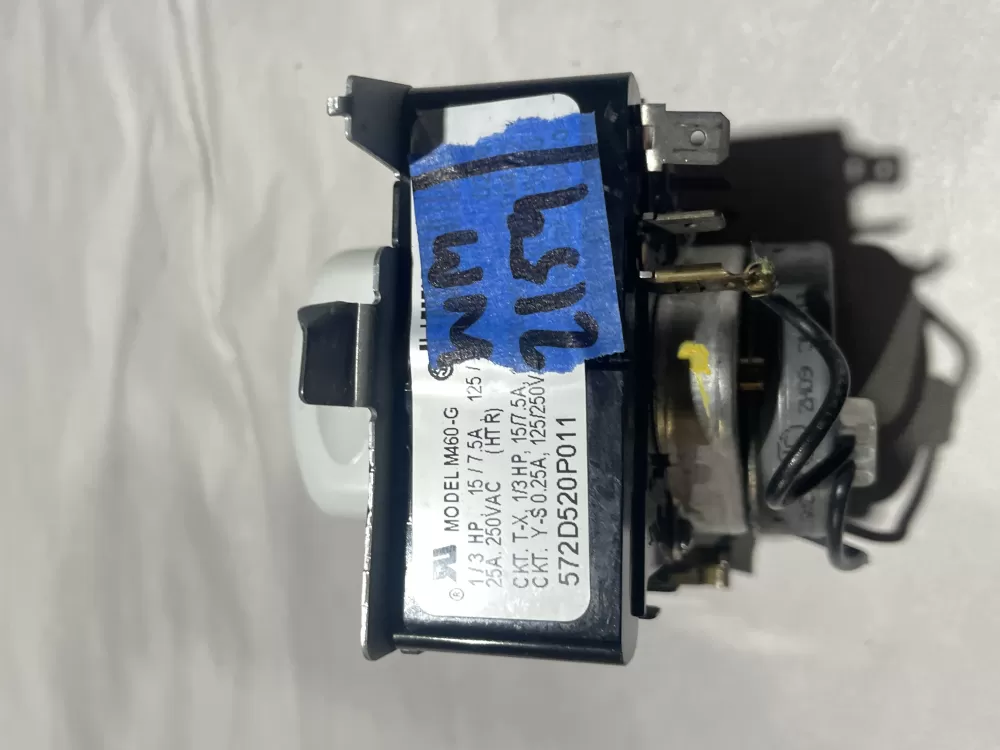 GE 572D520P011 WE4M247 Dryer Timer AZ117302 | Wm2159