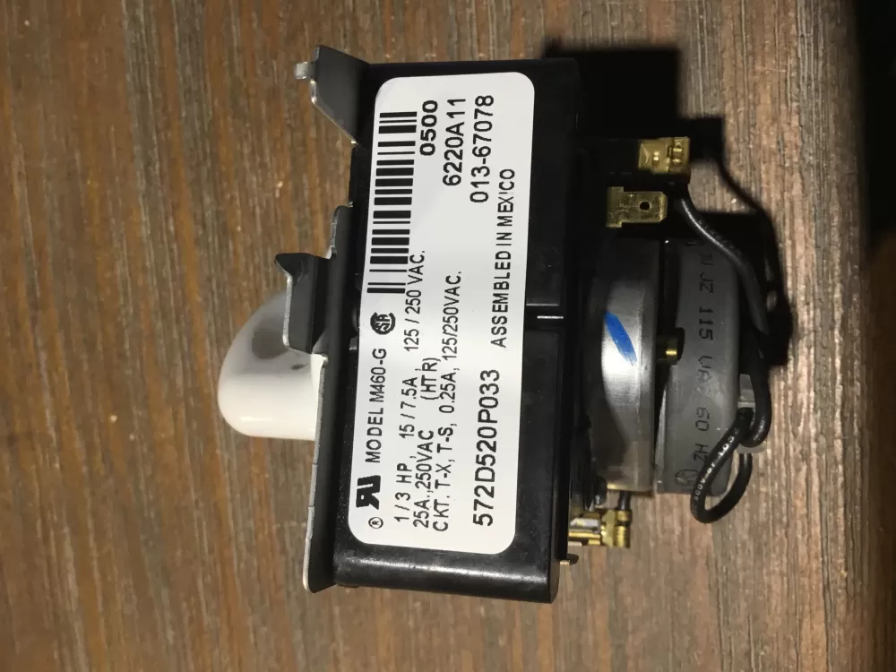 GE 572D520P033 WE4M334 Dryer Timer AZ51817 | NR1848