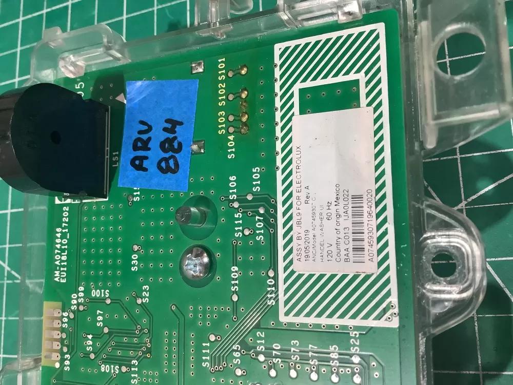 Frigidaire A07459307 A07459308 Dryer Control AZ194082 | ARV884