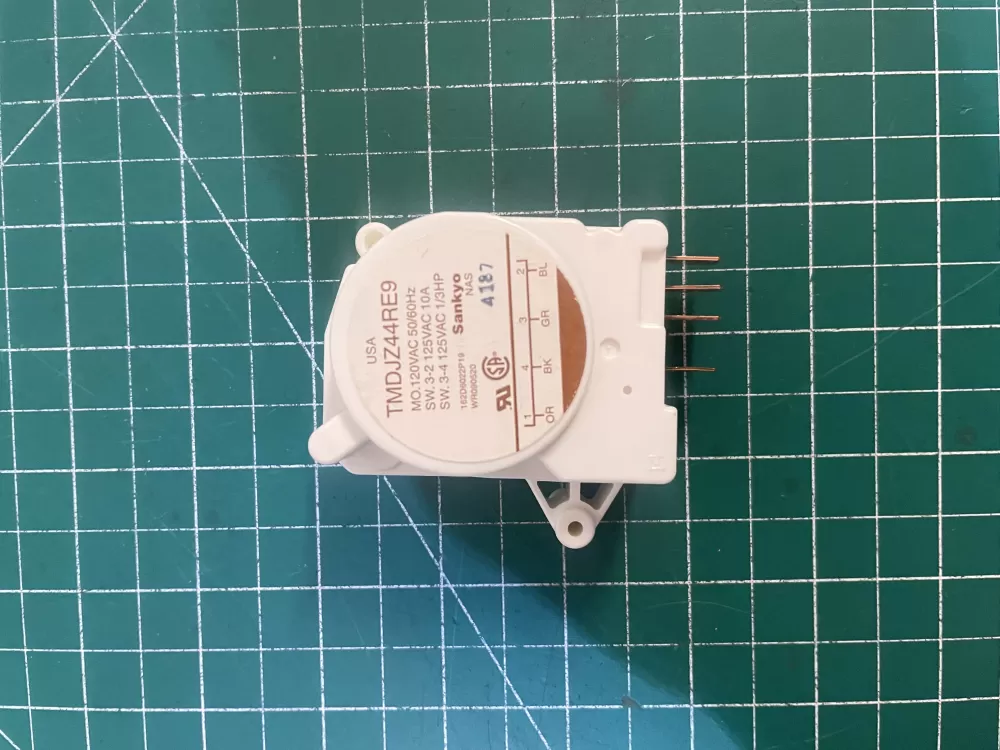 GE 162D6022P19  WR090520  TMDJZ44RE9 Refrigerator Defrost Timer