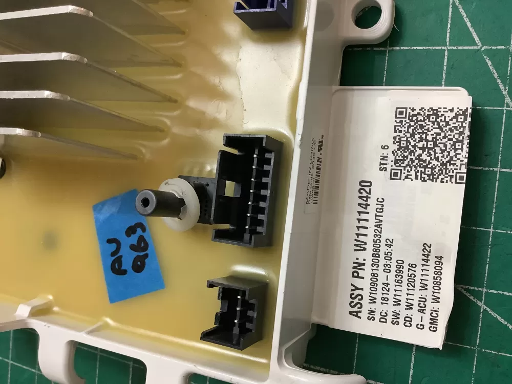 Whirlpool Maytag W11114420 W11266624 Washer Control Board AZ215792 | ARV963