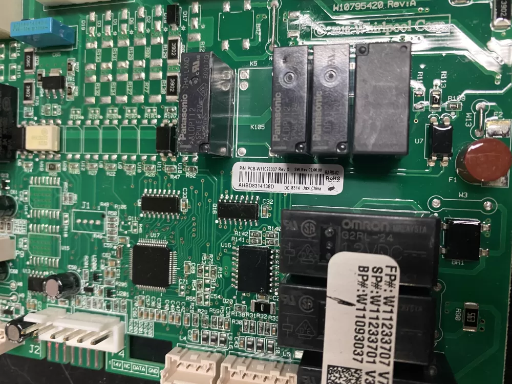 Whirlpool Maytag W11093037 W11093038 Refrigerator Control Board AZ15311 | BK666