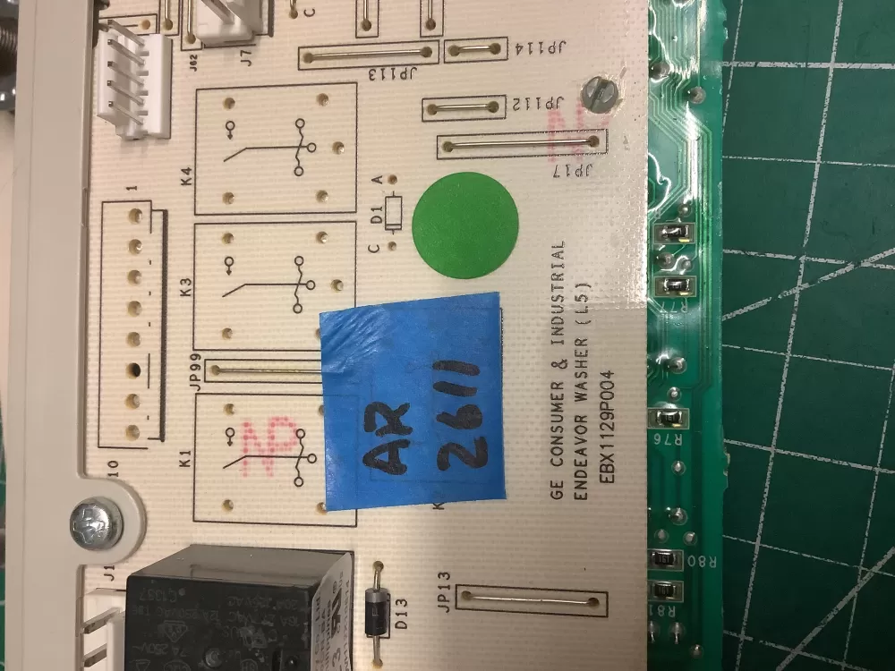 GE 175D5261G040 EBX1129P004 WH12X10614 Washer Control Board AZ202228 | AR2611