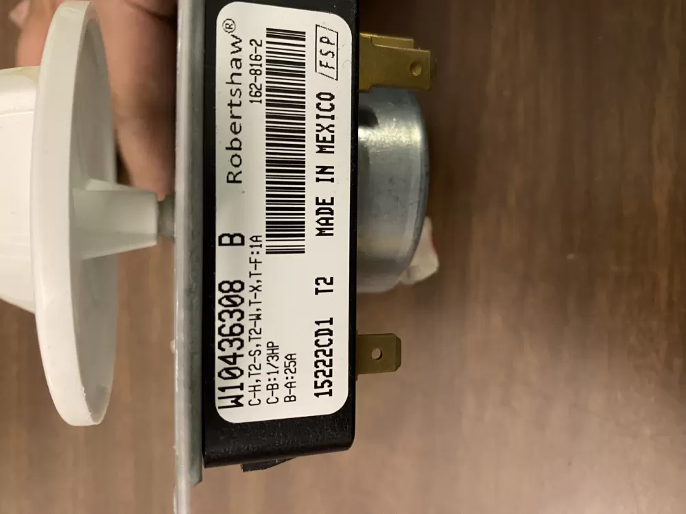 Maytag Amana Admiral Roper Dryer Timer W10745655 AZ101434 | BK256