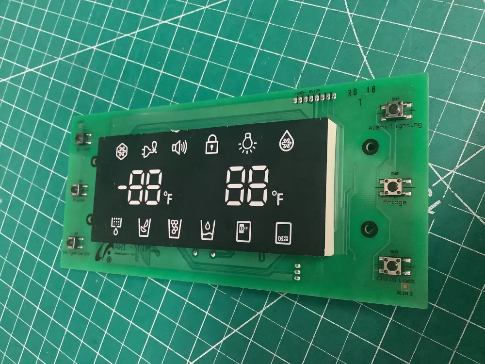 Samsung DA41-00644A Refrigerator Control Display Board