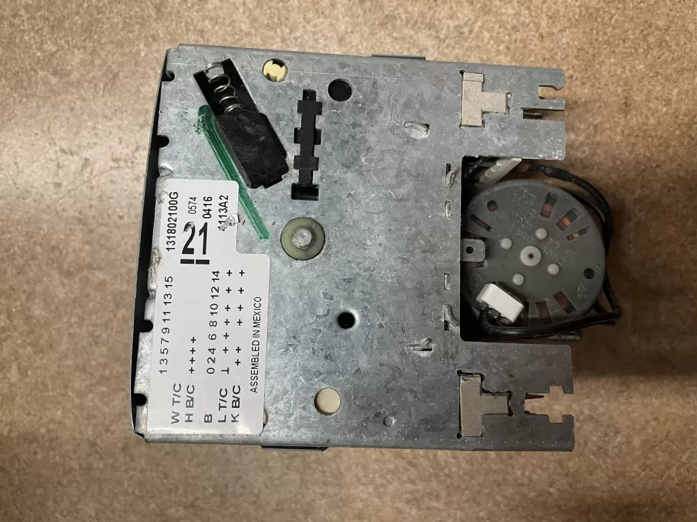 GE Frigidaire Kenmore Electrolux 131802100G Washer Timer AZ13944 | KM1547