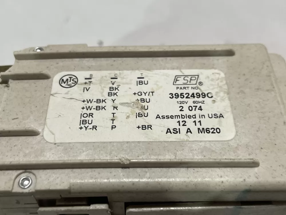 Whirlpool 3952499A Washer Timer AZ159961 | Wm654