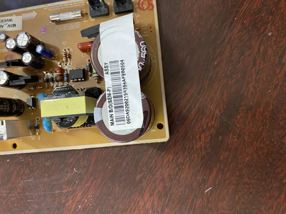 Samsung DA92-00215R Refrigerator Inverter Control Board AZ35436 | BK1082