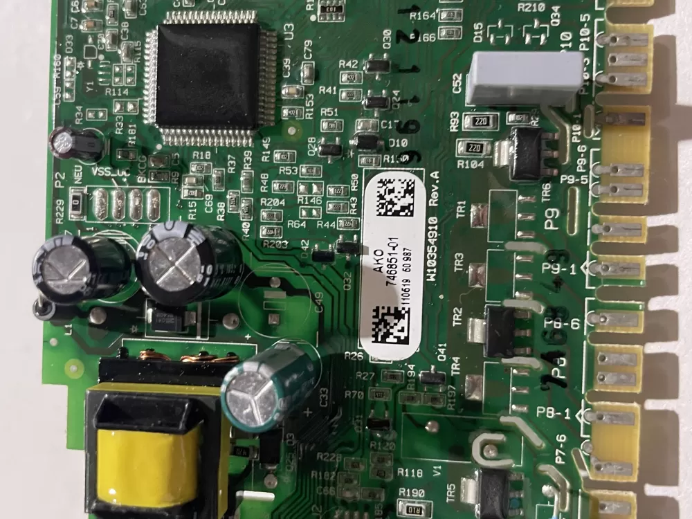 Whirlpool dishwasher control board W10602815 AZ200696 | Wm1802