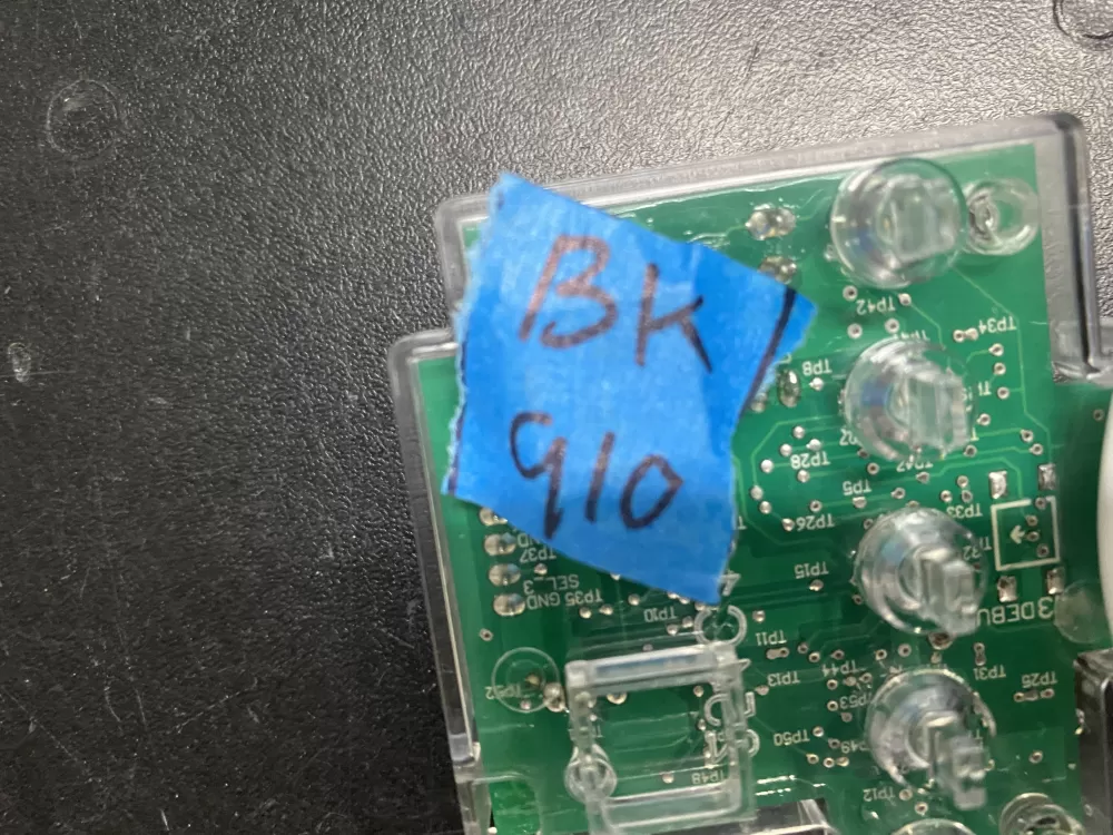 GE 234D2618G001 WE04X27284 Dryer Control Board AZ17226 | BK910