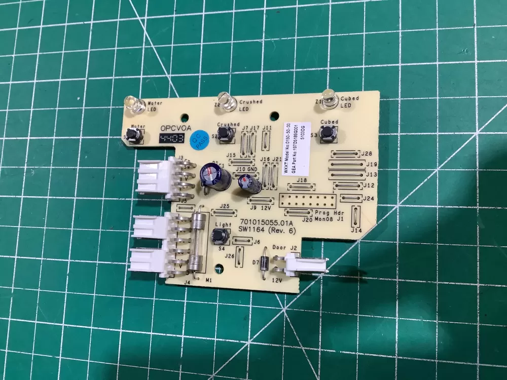 GE 197D5189G001 Refrigerator Control Board
