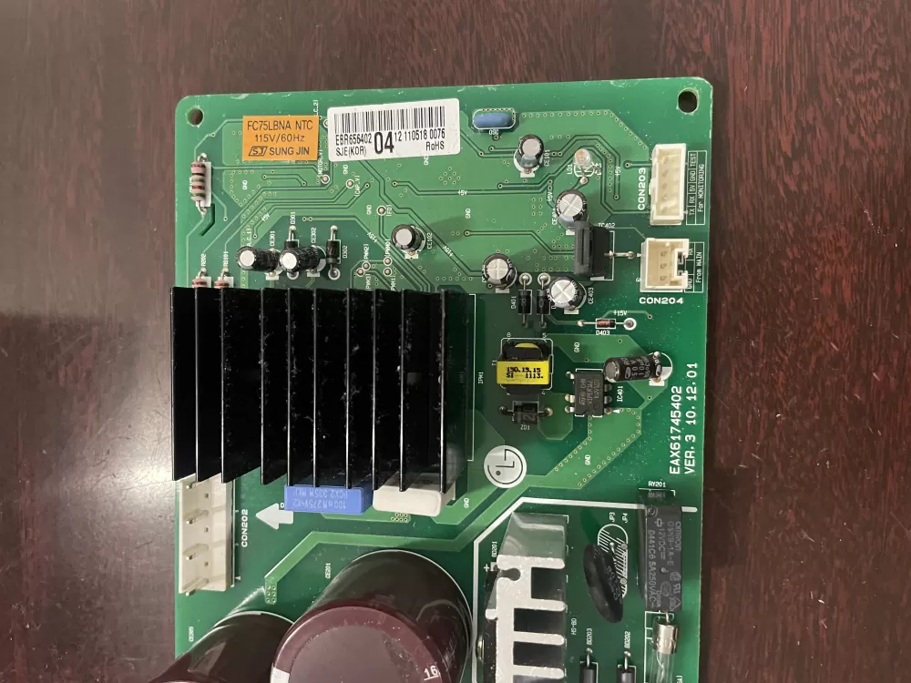 LG Kenmore AP5604149 EBR65640204 Refrigerator Control Board AZ42985 | KM1749