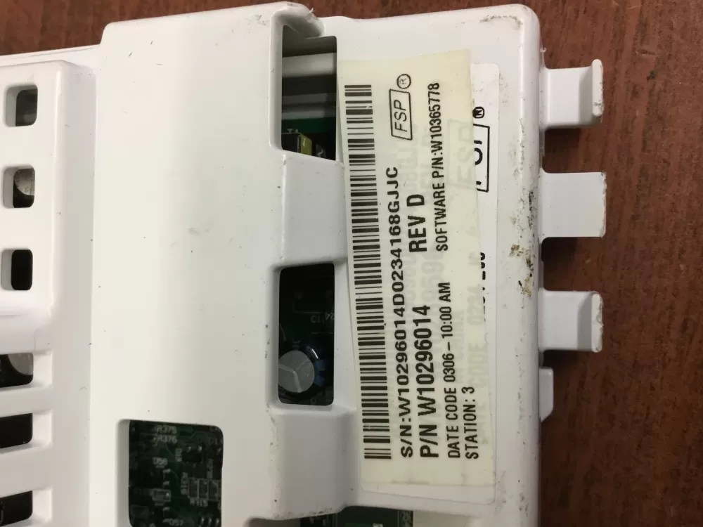 Kenmore AP5263461 W10296014 W10296099 Washer Control Board AZ31060 | NR1077