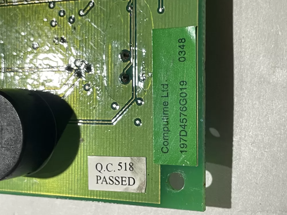 GE 197D4576G019 Refrigerator Control Board AZ189280 | Wm834