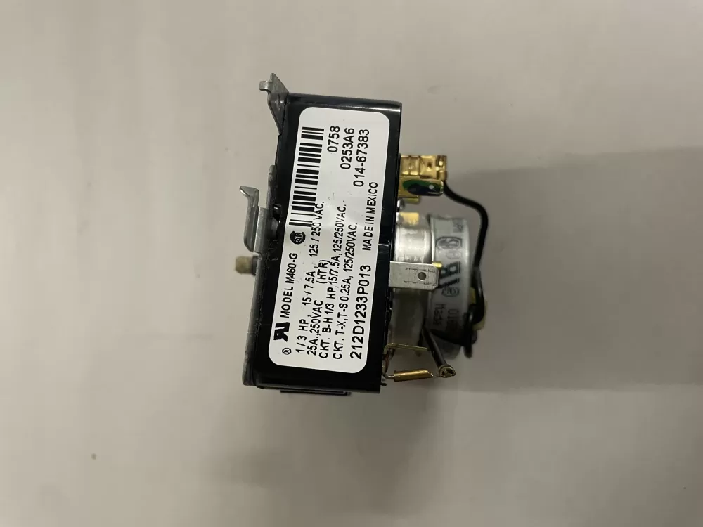 GE 212D1233P013 WE4M365 Dryer Timer