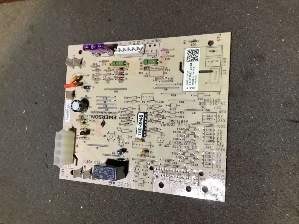 Rheem Air Handler Control Board 47-102077-02-04 156-9735 AZ111901 | NR204