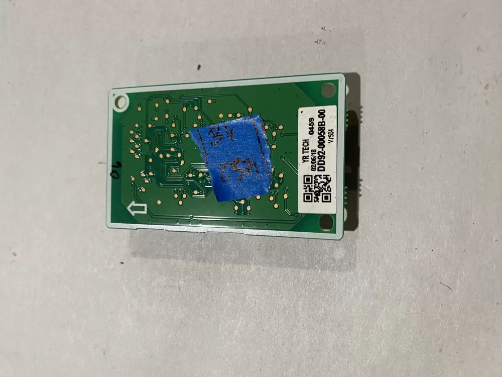 Samsung DD92 00058B Dishwasher Control Board Display AZ167267 | BK2571