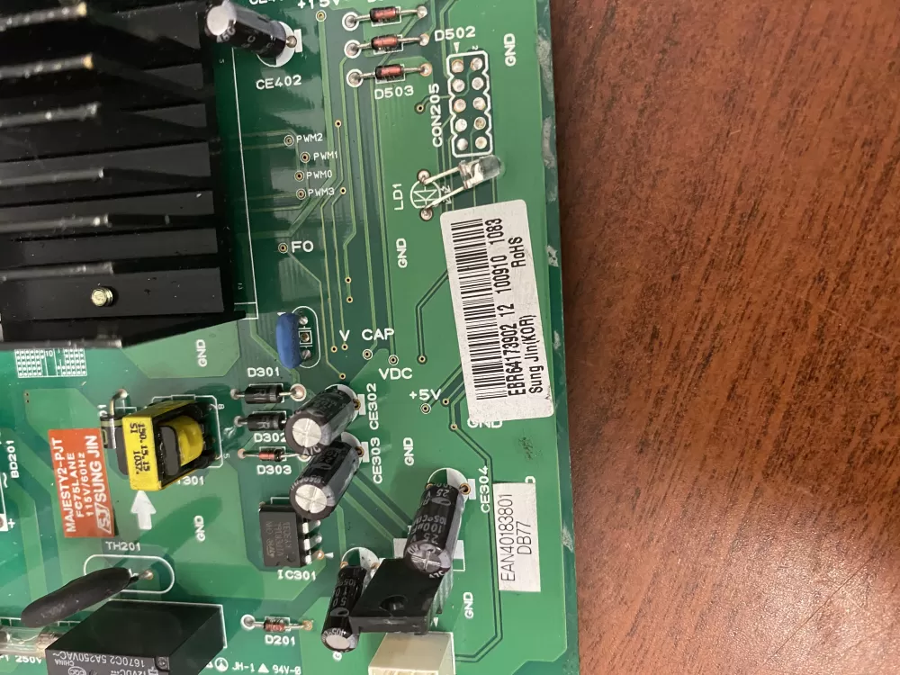 Kenmore LG EBR64173902 Refrigerator Control Board Electronic AZ35639 | BK433