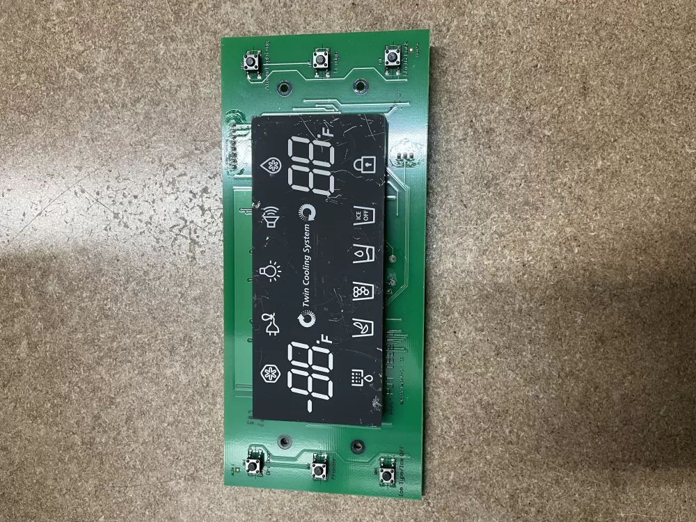 Samsung DA41-00463F Refrigerator UI Display Control Board AZ8992 | KM1643