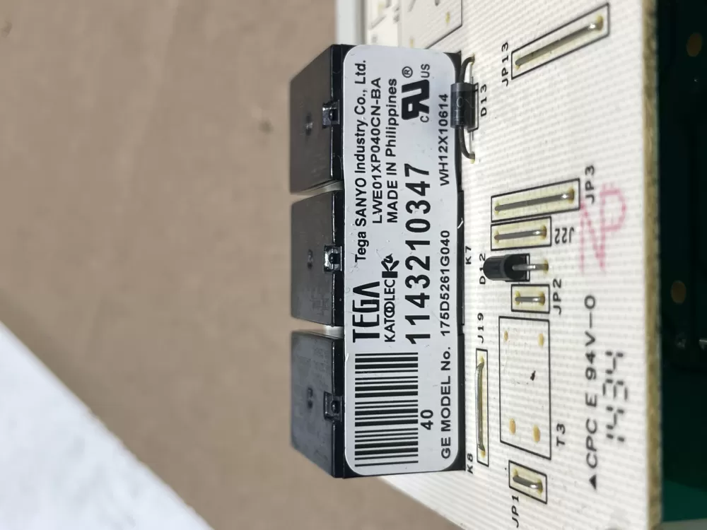 GE 175D5261G040 EBX1129P004 WH12X10614 Washer Control Board AZ66020 | Wm1756