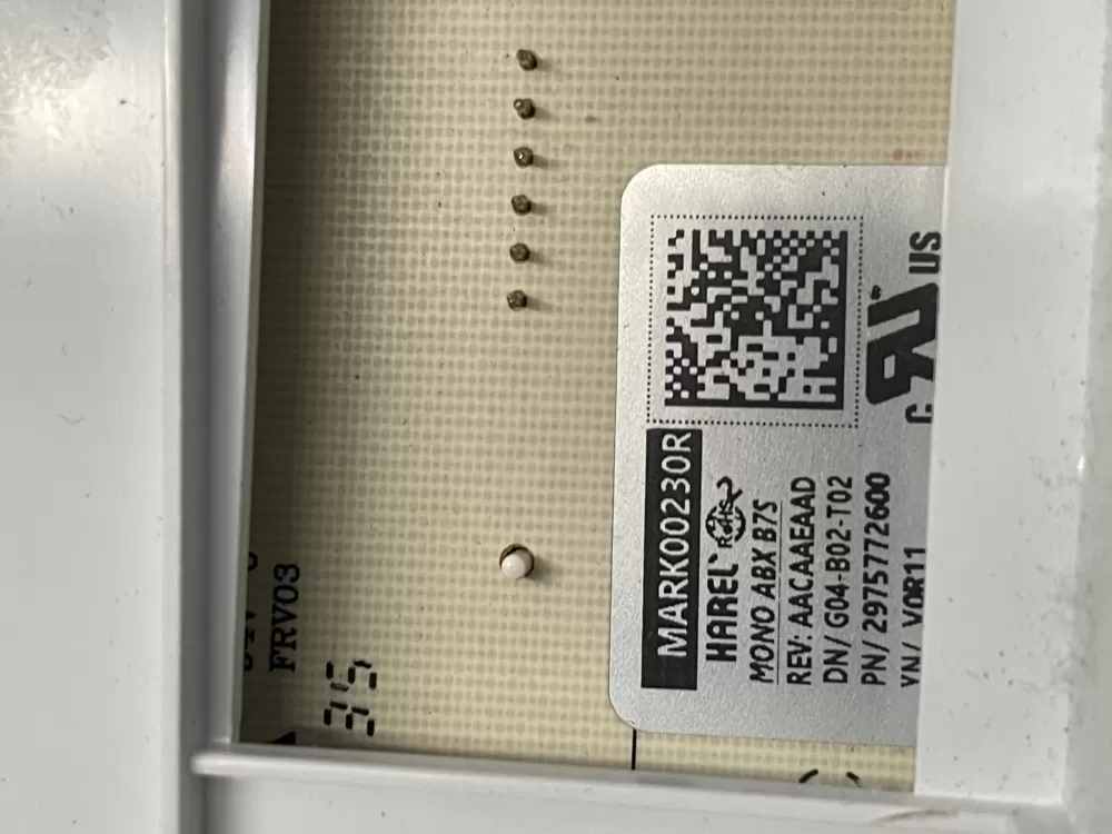 2975772600 Blomberg WHIRLPOOL CONTROL BOARD AZ22178 | WMV297