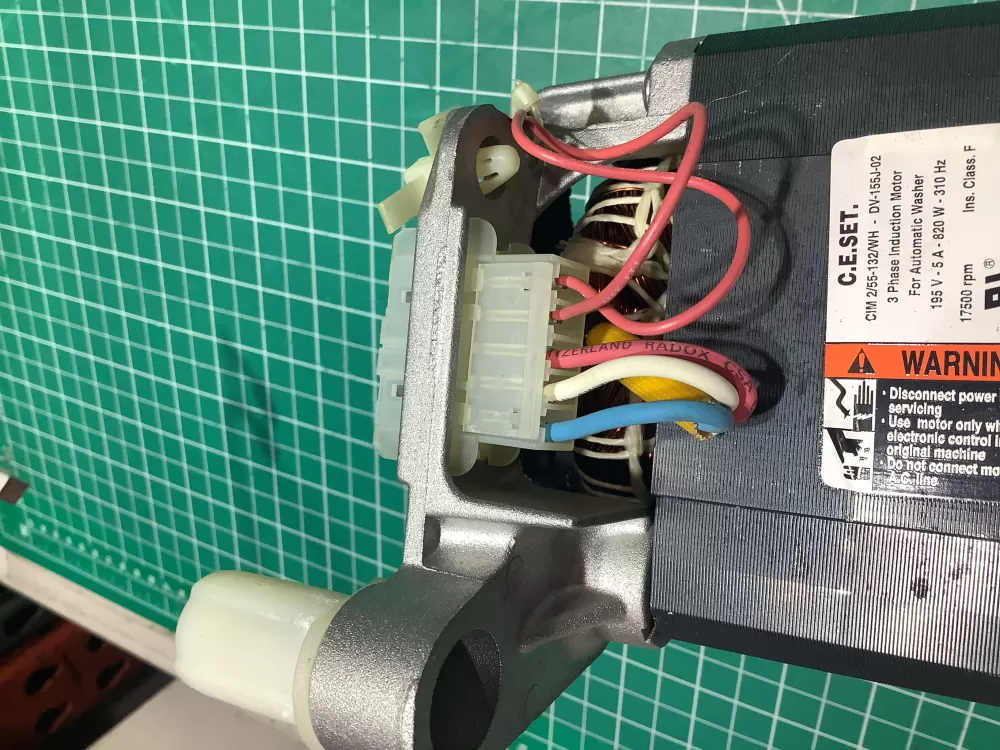 Whirlpool DV-155J-02 Induction Drive Motor AZ160844 | SL110