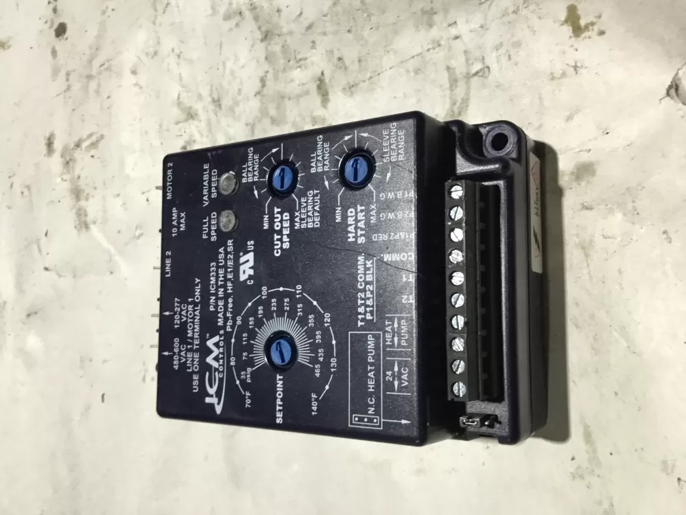 Icm Controls Icm333 Dual Probe Head Pressure Control AZ100896 | Sl142