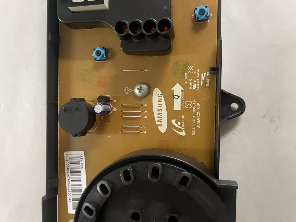 Samsung DC92 00736C Washer Control Board AZ117911 | KMV114